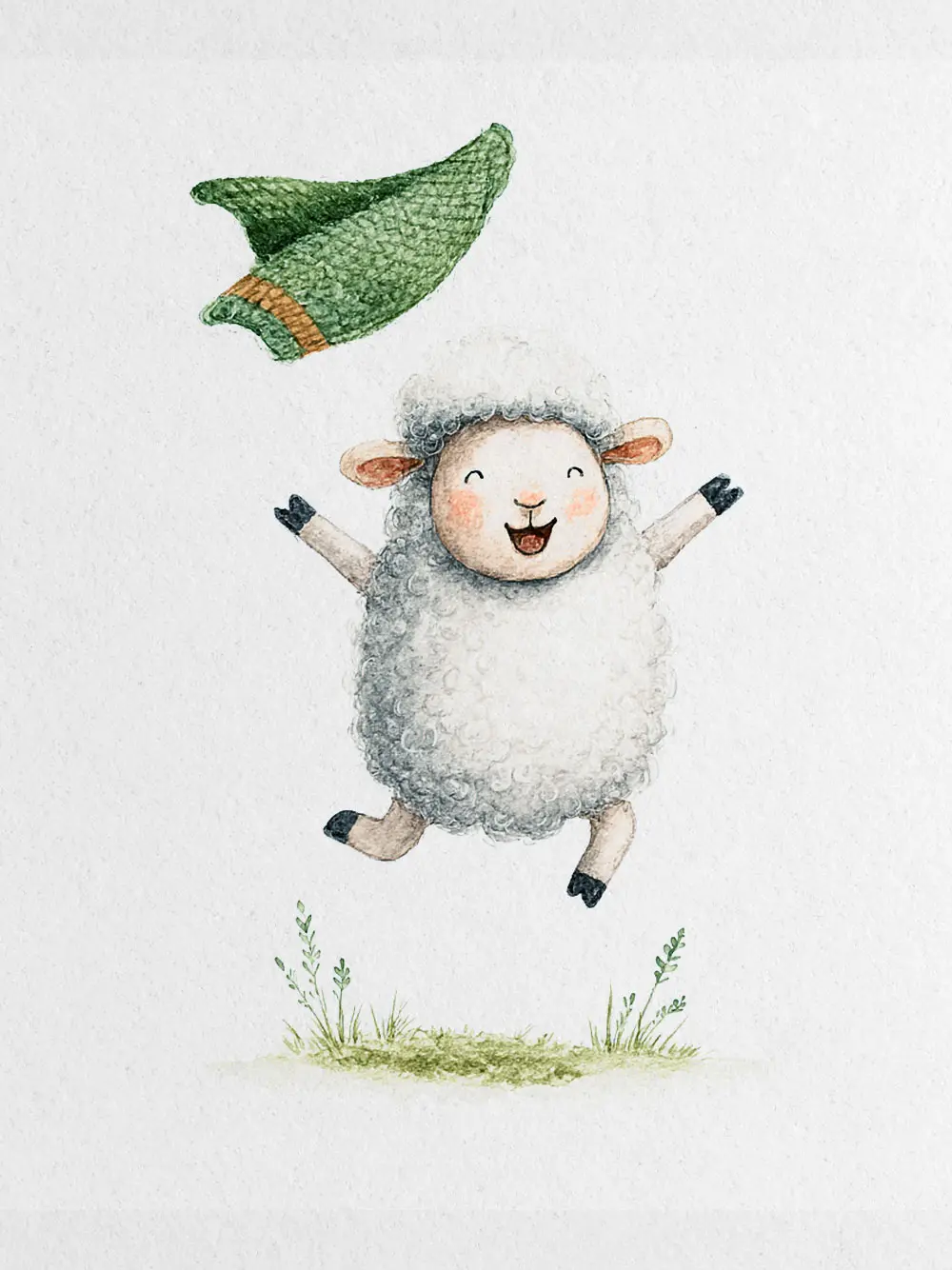 Upcoming left page for Get Well Soon cards