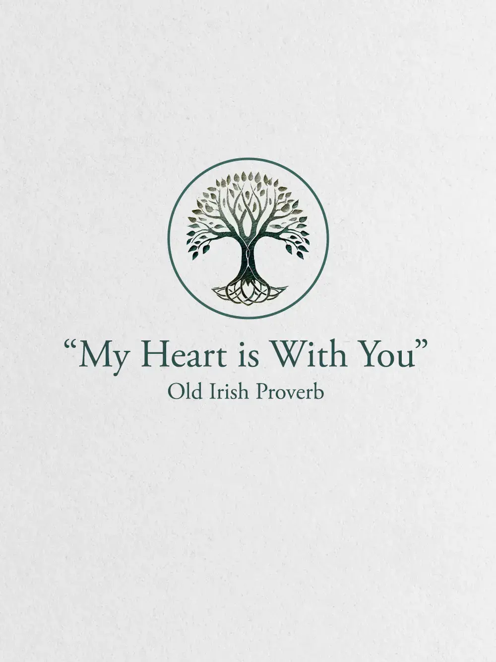 Upcoming left page for Sympathy cards